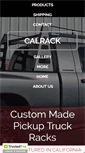 Mobile Screenshot of calrack.com